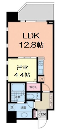 グランシス天満橋の物件間取画像